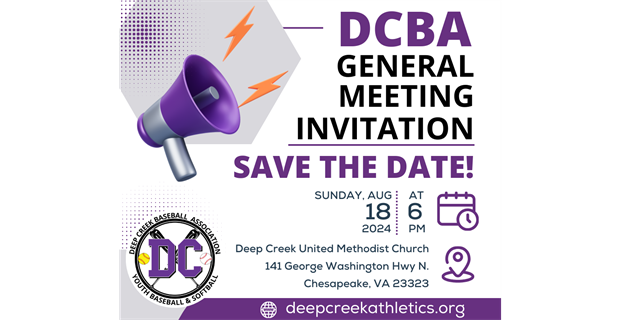 DCBA General Mtg Invite